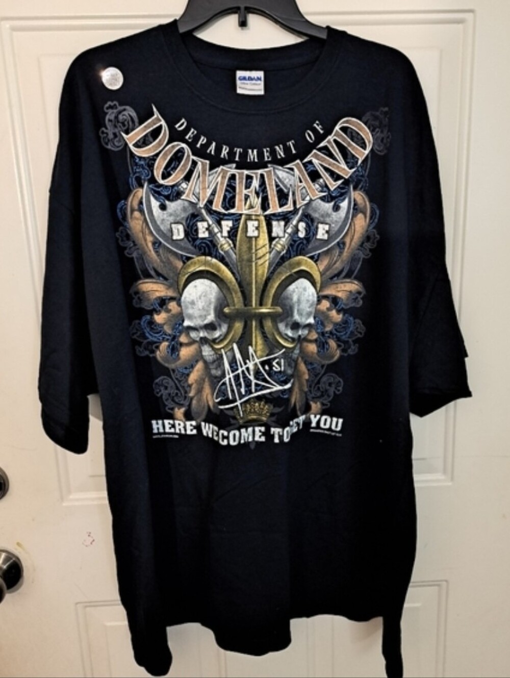 Orleans Saints T-Shirt Mens 3XL Department Of DomeLand Defense